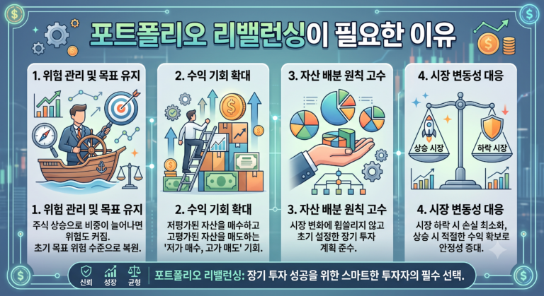 포트폴리오 리밸런싱이 필요한 이유
