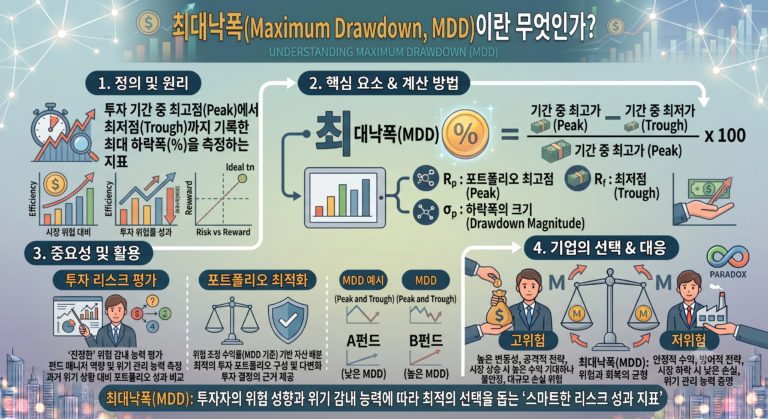 최대낙폭(MDD)이란 무엇인가