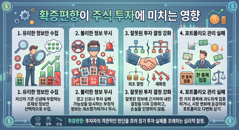 확증편향이 주식 투자에 미치는 영향