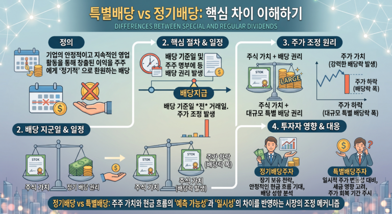 특별배당과 정기배당의 차이