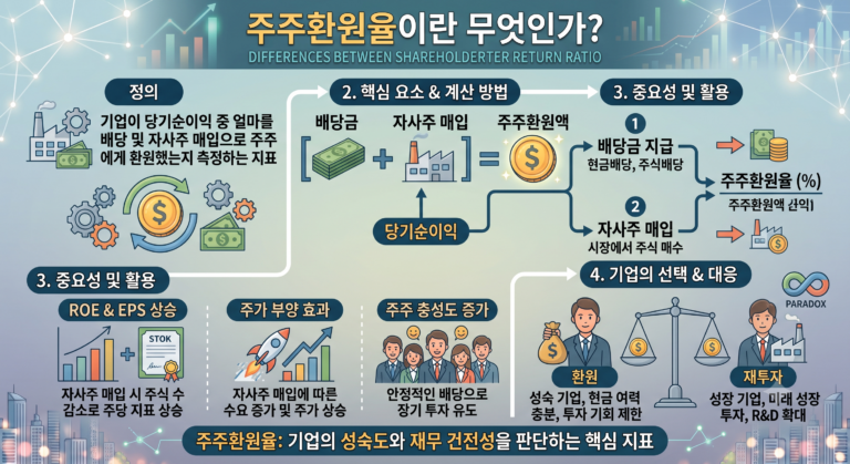 주주환원율이란 무엇인가