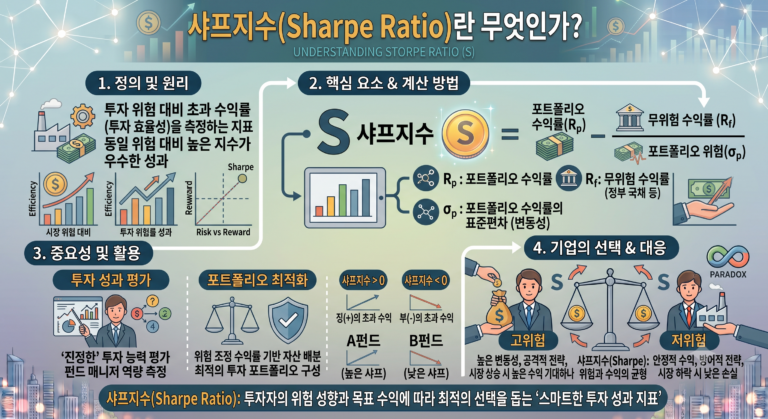 샤프지수란 무엇인가