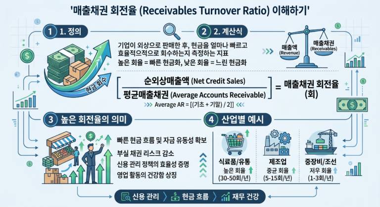 매출채권 회전율이란? 매출 증가만으로 기업을 판단하면 안 되는 이유
