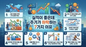실적이 좋은데 주가가 하락하는 7가지 이유 2 실적이 좋은데 주가가 하락하는 7가지 이유 썸네일
