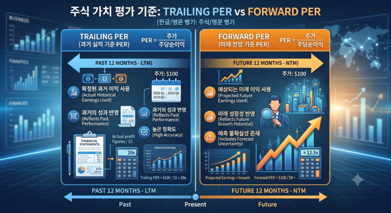 Forward PER과 Trailing PER의 차이 썸네일